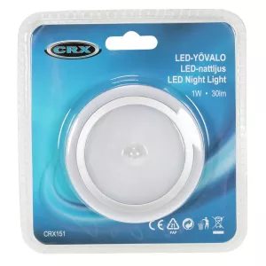Rörelsedetektor Led Light 30Lm 1W Nattljus