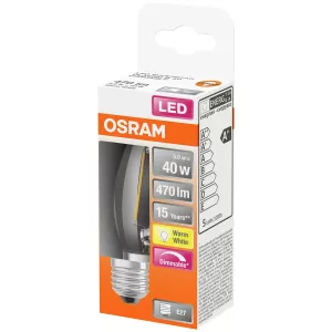 Led Classic Retrofit B Klar 40 Dim 5W/827 E27