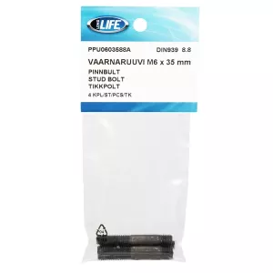 Pinnbult M6X35 8.8 Din939  4St