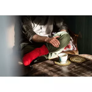 Ullstrumpor 43-45 Puolukka