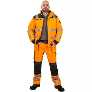 Pilot Jacka Lätt Isolering 4Xl Gavin Fl.Or/Svart