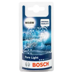 Glödlampa Bosch W16W 16W 12V (2 St)
