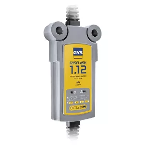 Gysflash 1.12 12V 230 V 1 A laddning 2-3 A (underh.2-100 A) 7 steg IP65