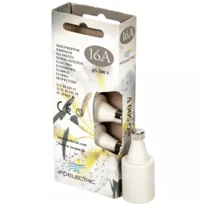Porslinssäkring 16A 5St