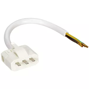 Sladdställ-Lamppropp 2-P Jord Dcl 15,5Cm 3G0.75Mm