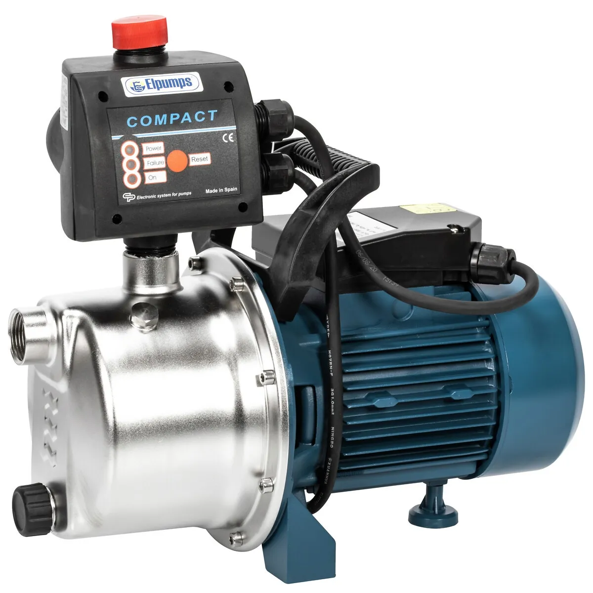 Vattenpump 1300W Inox Auto