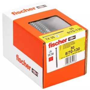 Lättbetongskruv 8X130 Lbs 50St Uk Dacro