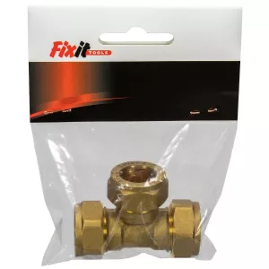 Klämringskoppling T-Rör 22Mm