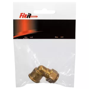 Klämringskoppling Vinkel Med Inv.Gänga 12X3/8