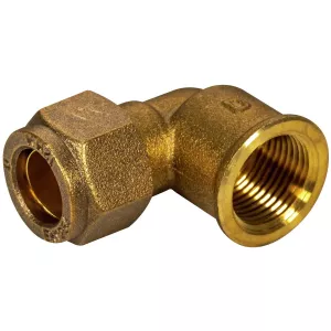 Klämringskoppling Vinkel Med Inv.Gänga 12X3/8