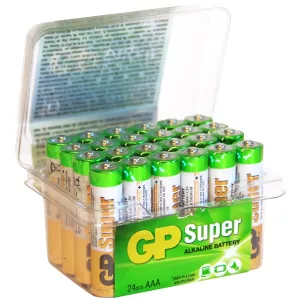 Battery 1,5V Aaa/Lr03 Super Alkaline 24Pcs