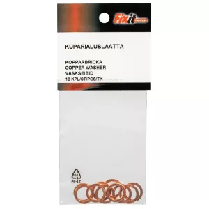 Koppar Brick M10 14X1,0Mm 10St