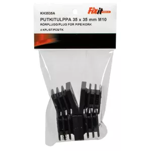 Rörplugg 35X35Mm M10  4St