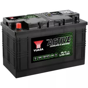 Batteri Yuasa Fritid 100Ah +- 352X175X227