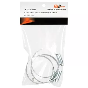 Slangklämma 60-80Mm 3St Terry Power Grip