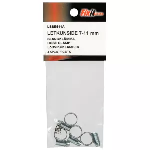 Slangklämma 7-11Mm 4St Micro