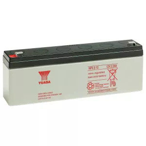 Batteri Yuasa Standby 12V/2.3Ah 178X34X64