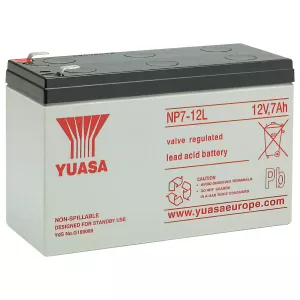 Batteri Yuasa Standby 12V/7A 151X65X97,5