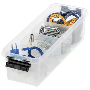 Förvaringsbox Classic 4 Med Inlägg Transparent