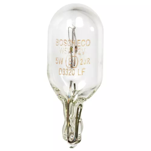 Glödlampa T10 5W 12V Glassockel
