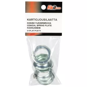 Konisk Fjäderbricka M14 5Pc