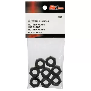 Mutter M10 Hållfasthet 12 8St Din934