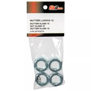 Mutter M14  Hållfasthet 10 4St Din934