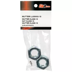 Mutter M20 Hållfasthet 10 2St Din934