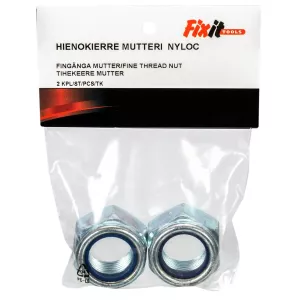 Mutter M24X2,0 2St Fingänga Nyloc Din985