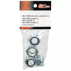 Mutter M16 10 Din985  Nyloc 4St
