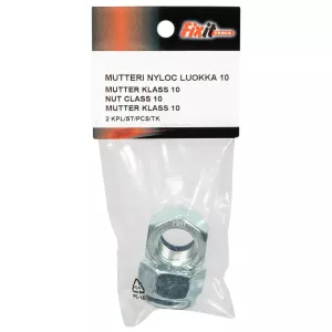 Mutter M18 10 Din985  Nyloc 2St
