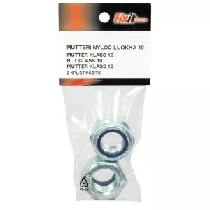 Mutter M20 10 Din985  Nyloc 2St