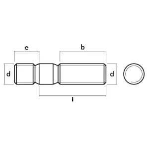 Pinnbult M10X100 8.8 25St Din939