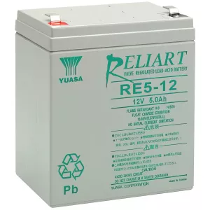 Batteri Yuasa Standby 12V/5Ah 90X70X106