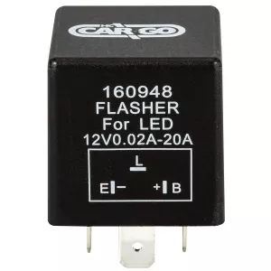 Blinkrelä Led 3-Pol 12V