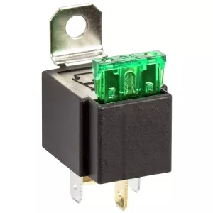 Relä 4-Pol 12V 30A Med Säkring