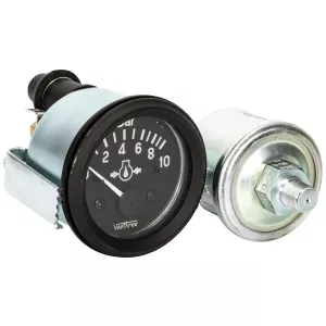 Oljetrycksmätare Med Givare 12V