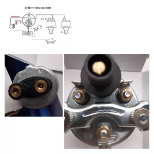 Oljetrycksmätare Med Givare 24V