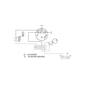 Voltmätare 8-16V Universal