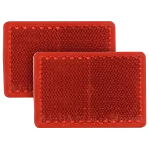 Reflex Självhäftande Röd 39X57 2 St