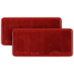 Reflex Självhäftande Röd  40X90 2 St