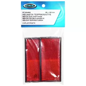 Reflex Självhäftande Röd 55X105 2 St