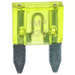Flatsäkring Mini 20A Gul 10St