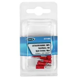 Flatstifthylsa  Hona 4,7 Röd 10St