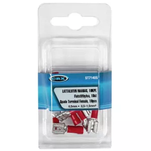 Flatstifthylsa Hona 6,5 Röd 10St