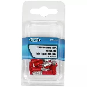 Rundstift Hane Röd 10 St