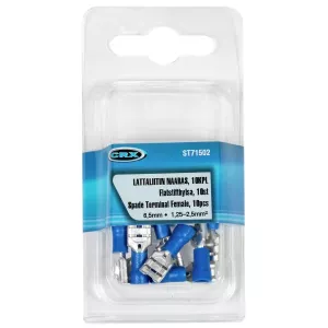 Flatstifthylsa Hona 6,5 Blå 10St