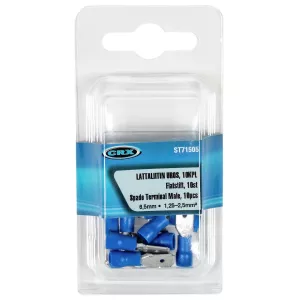 Flatstift Hane 6,5 Blå 10 St