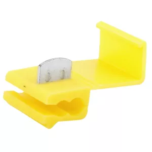 Skarvklämma Tjuv Gul 10 St