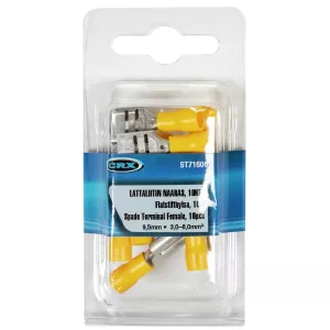 Flatstifthylsa Hona 9,5 Gul 10St